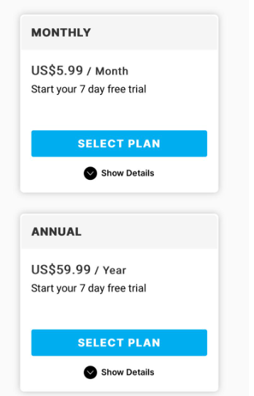 HIDIVE Pricing & Plans