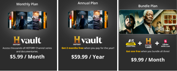 History Vault Discount