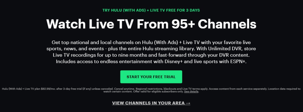 Hulu free trial