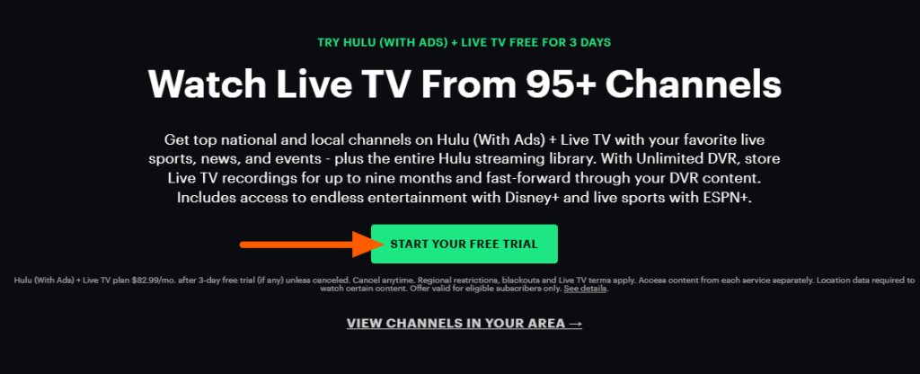 Hulu free trial