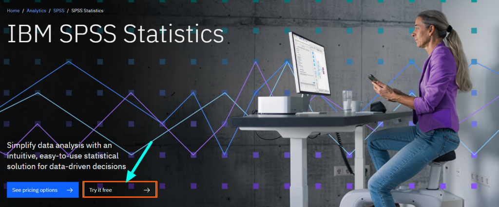 IBM SPSS Statistics Page