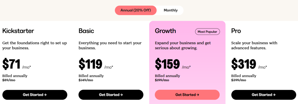 Kajabi Yearly Pricing Plans