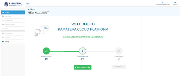 Kamatera Billing Profile