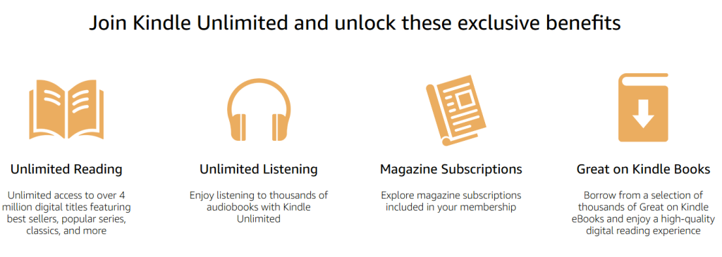 Kindle Unlimited Benefits