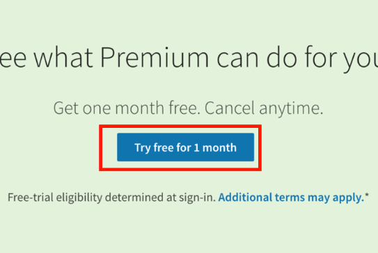 LinkedIn Premium Free Trial