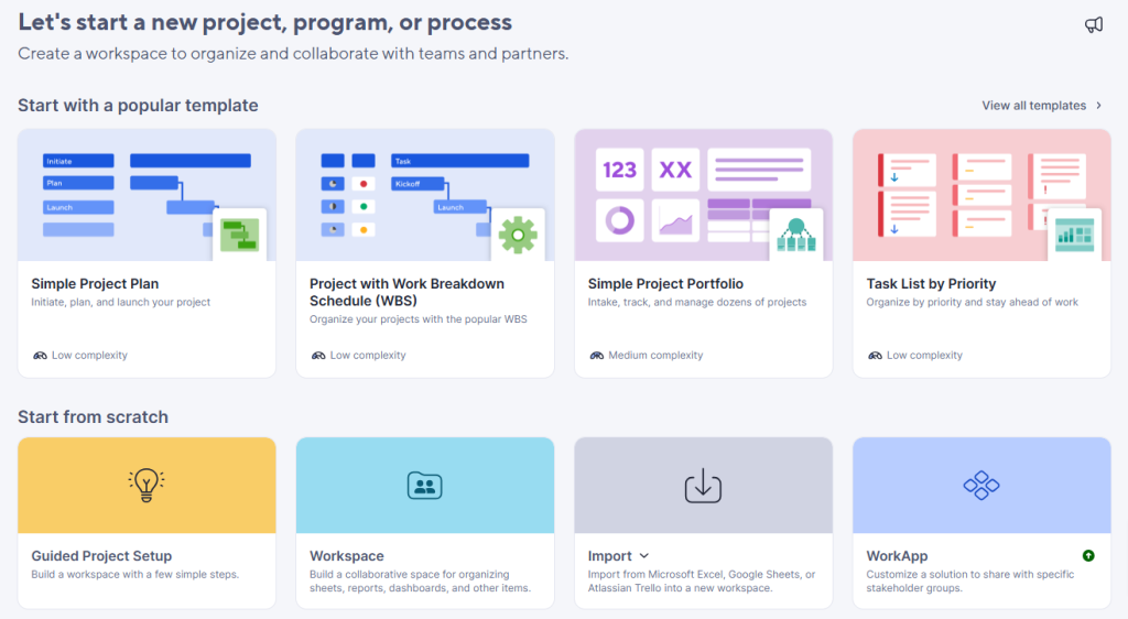 Smartsheet Personal Dashboard