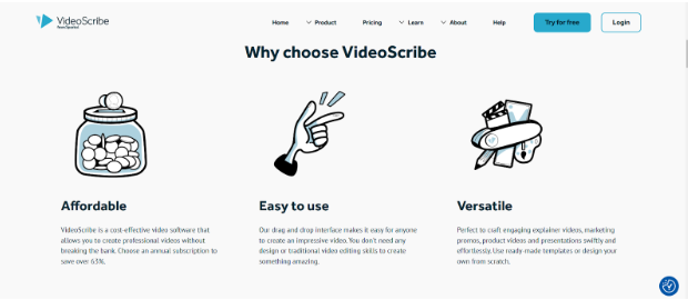 Videoscribe Website