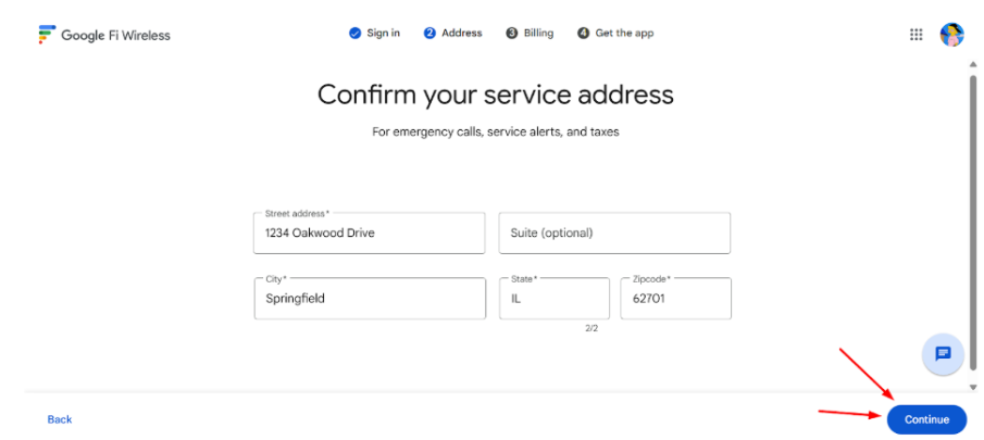 Enter Your Email & Click On Continue