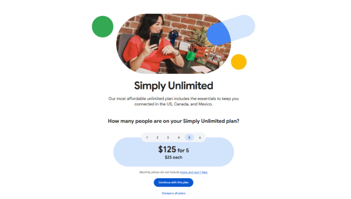 Google Fi subscription lowers