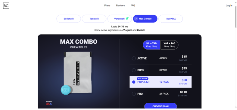 BlueChew Pricing & Plans