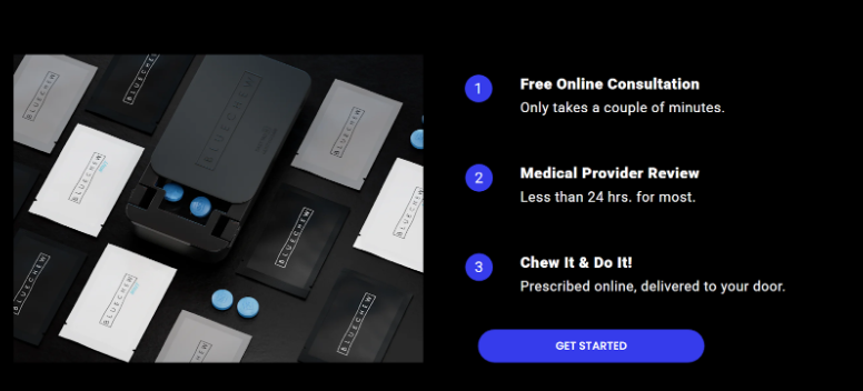 BlueChew online health assessment
