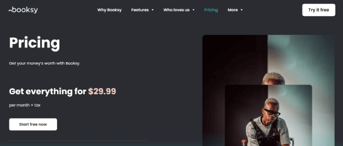 Booksy pricing
