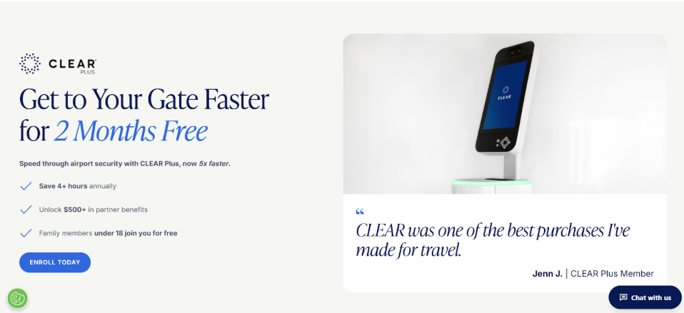 Clear PLUS free trial