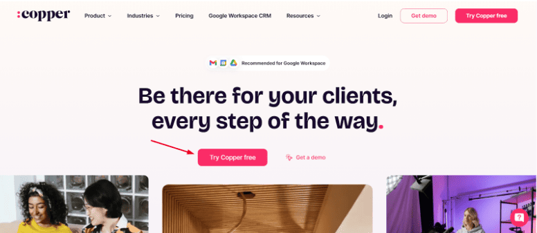 Copper official website