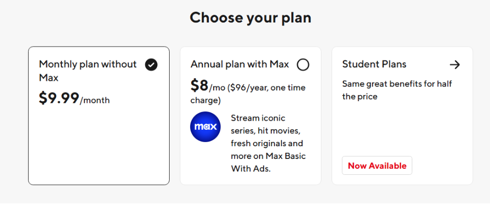 DashPass Pricing & Plans
