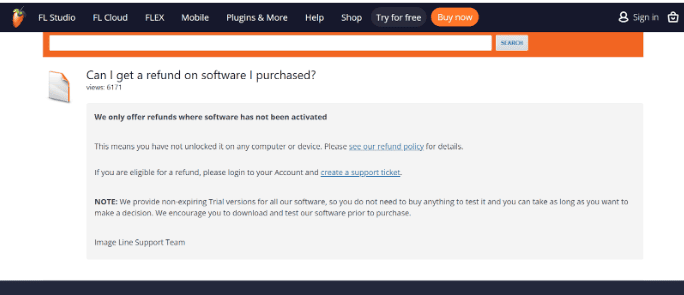 FL Studio Refund FL Studio Refund