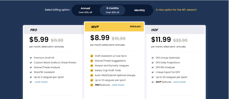 FantasyPros Discount