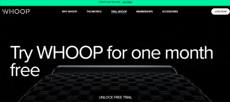 Go to join.whoop.com