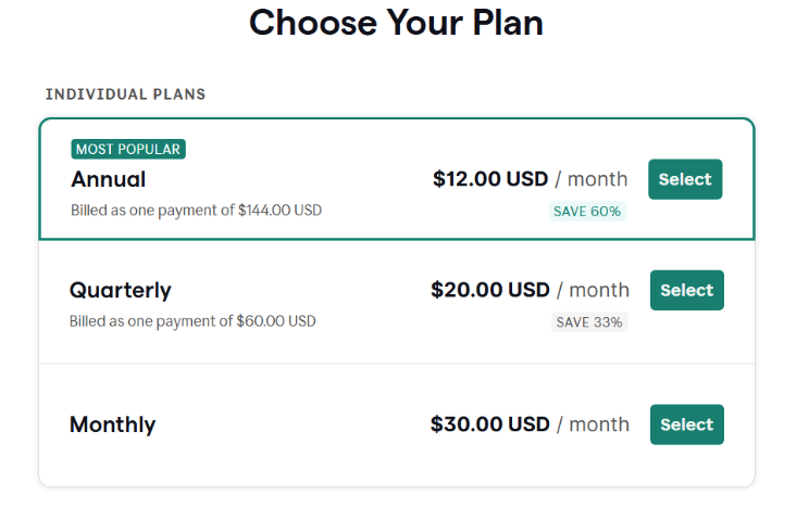 Grammarly Plans