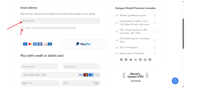 Hotspot Shield 7-day free trial