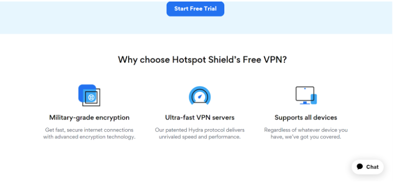 Hotspot Shield's free vpn