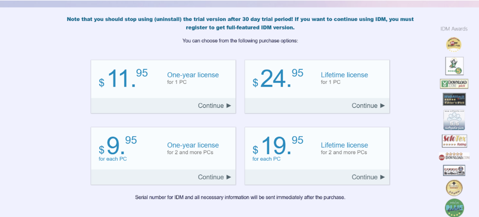 IDM Discount for Lifetime license holders
