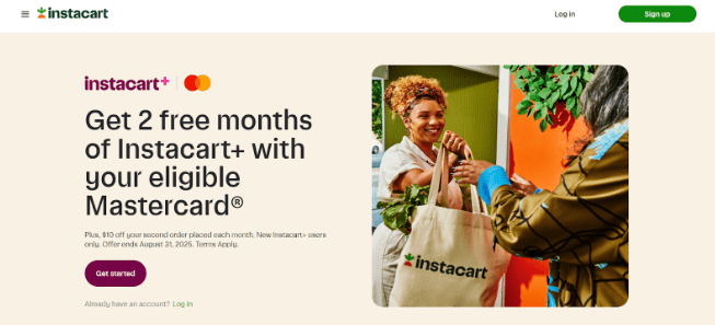 Instacart Plus Partnership Promotions Instacart Plus Partnership Promotions
