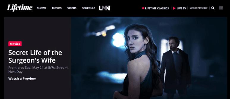 Lifetime Movie Club Pricing & Plans