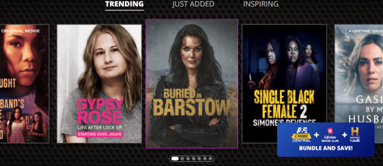 Lifetime Movie Club trending movies