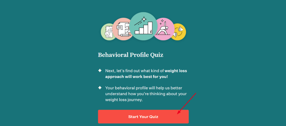 Noom Behavioral Profile Quiz