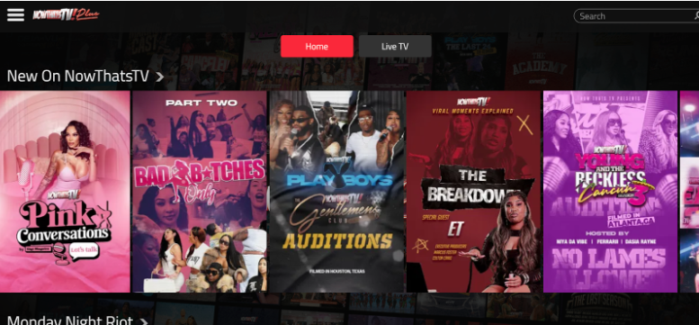 Now Thats TV Official Website