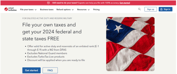TurboTax free federal and state tax filing