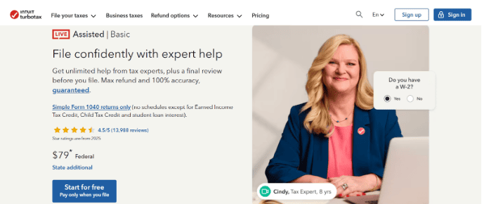 TurboTax pricing