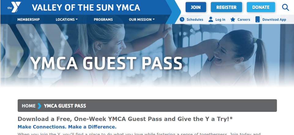 YMCA Website