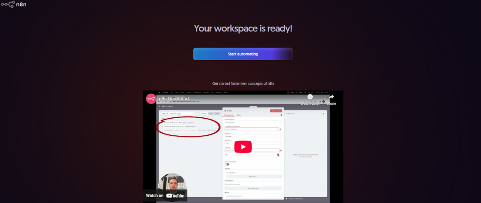 n8n personal dashboard