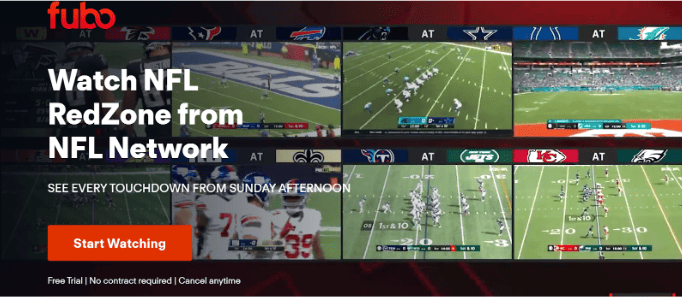 official FuboTV website