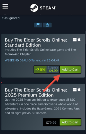 ESO Online Discount