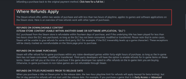 ESO Online Refund