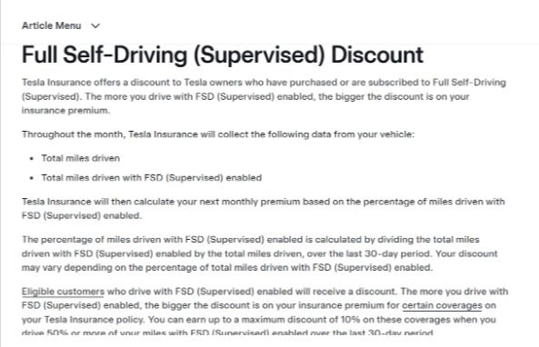 FSD Discount