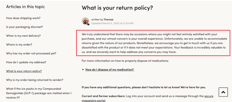 Hims Refund