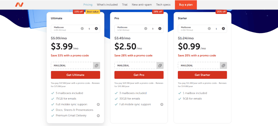 Namecheap Pricing & Plan Namecheap Pricing & Plan
