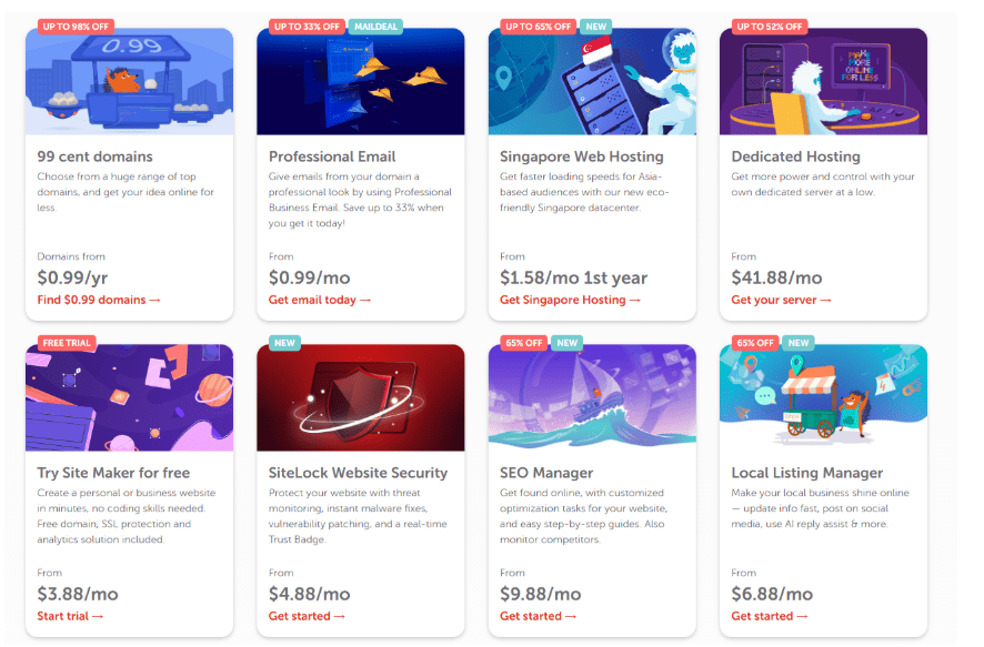 Namecheap Promos and Deals page Namecheap Promos and Deals page