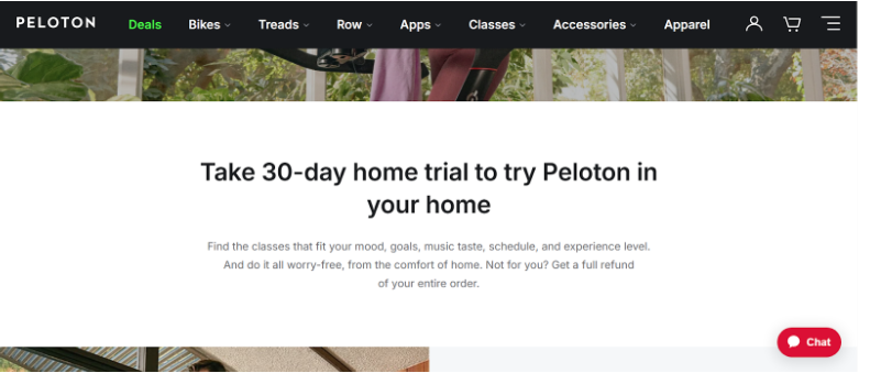 Peloton Free Trial