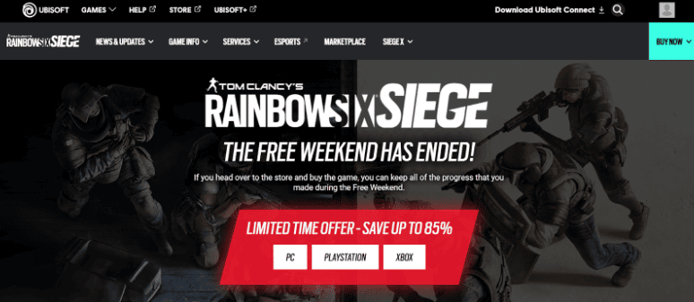 Rainbow Six Siege Discount