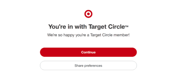Target Circle 360 logged in page Target Circle 360 logged in page