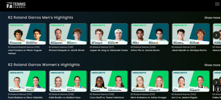 Tennis Channel Pricing & Plans
