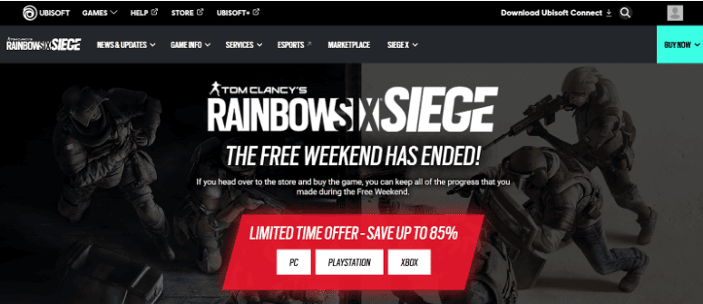 Ubisoft limited-time discount
