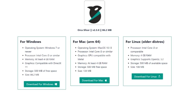 install Orca Slicer on Windows, macOS, & Linux