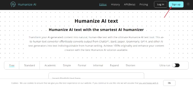official website of AI Humanizer official website of AI Humanizer