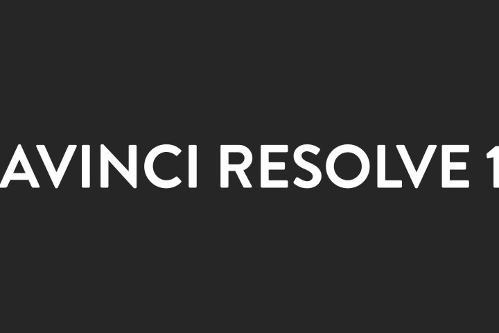 DaVinci Resolve Free Trial